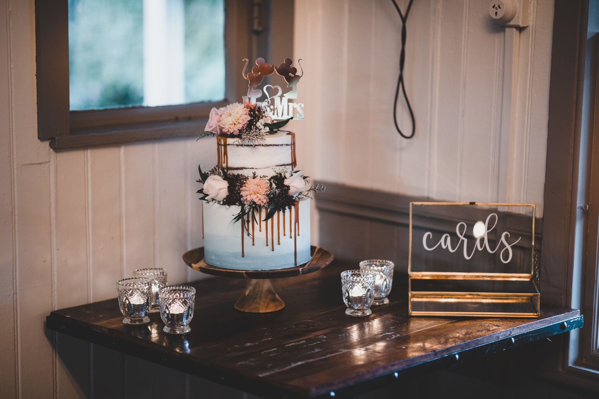 Wooden Cake Stand » Queenstown Wedding Hire