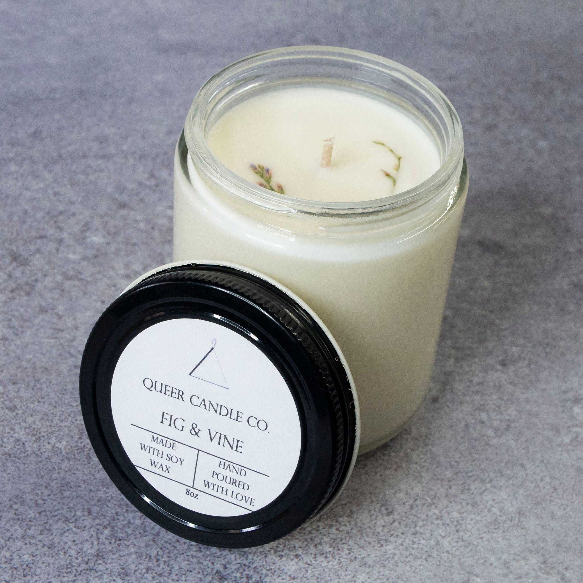 Fig & Vine Soy Candle Queer Candle Co.