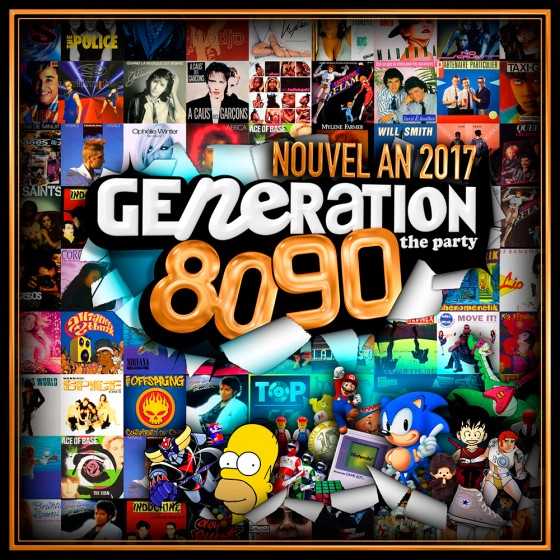 Generation 8090 « Nouvel An 100 Années 8090 » Que