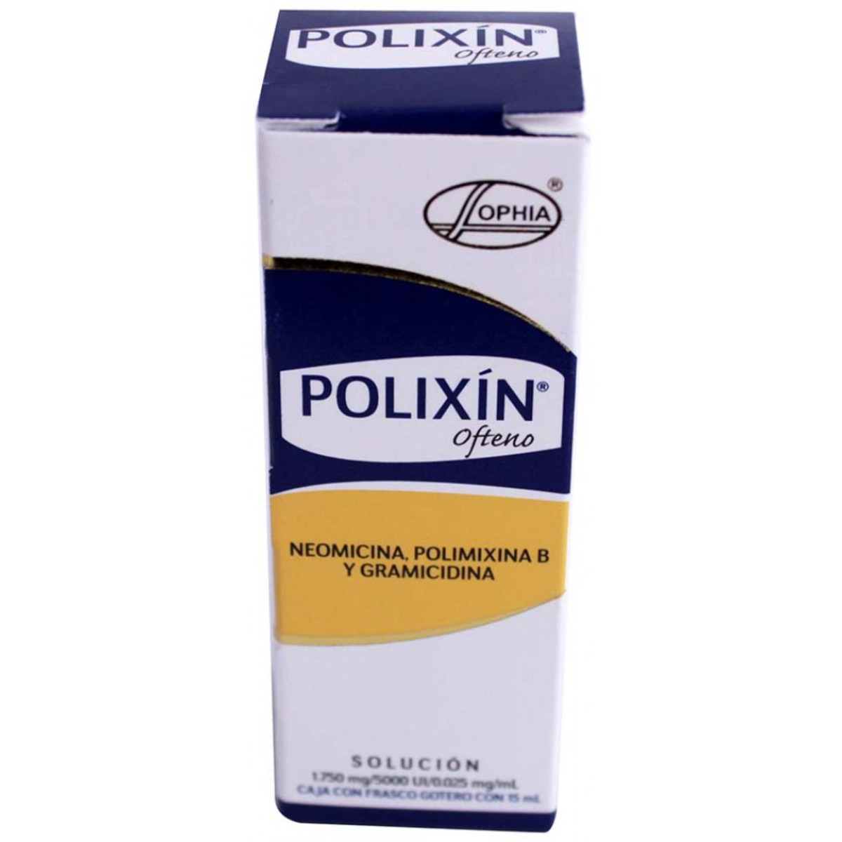 Polixin Ofteno ¿Para qué Sirve? Dosis Fórmula y Genérico