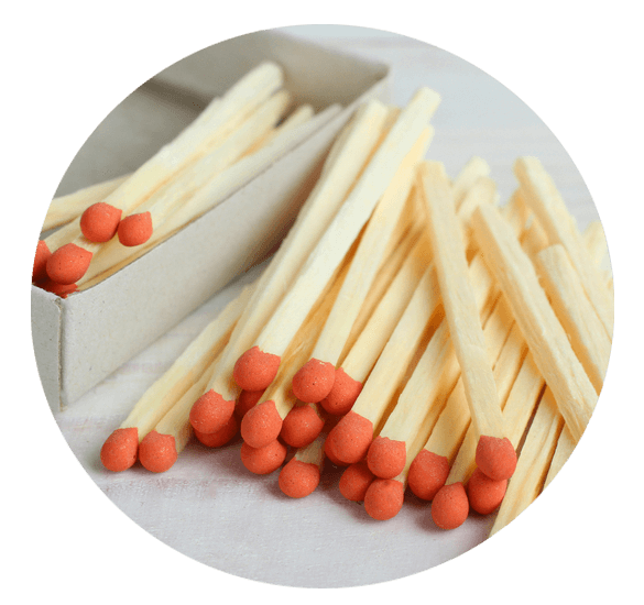 Wax, Barbeque Safety Matches Maufacturers Quenker Matches