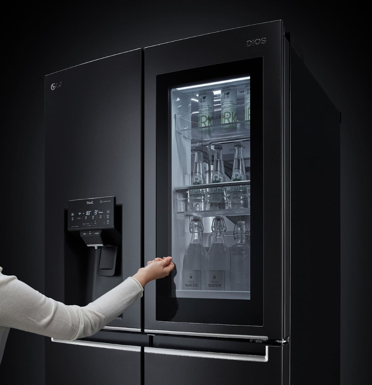 LG Instaview son los nuevos refrigeradores que se presentarán en el CES