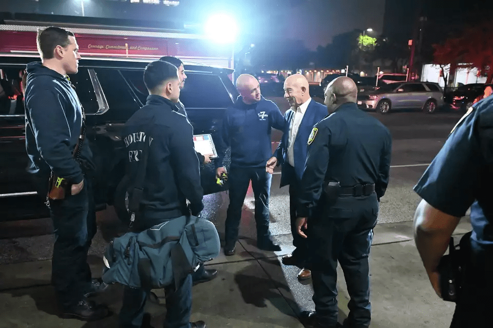 New Mayor John Whitmire and Police Chief Collaborate on First Night to