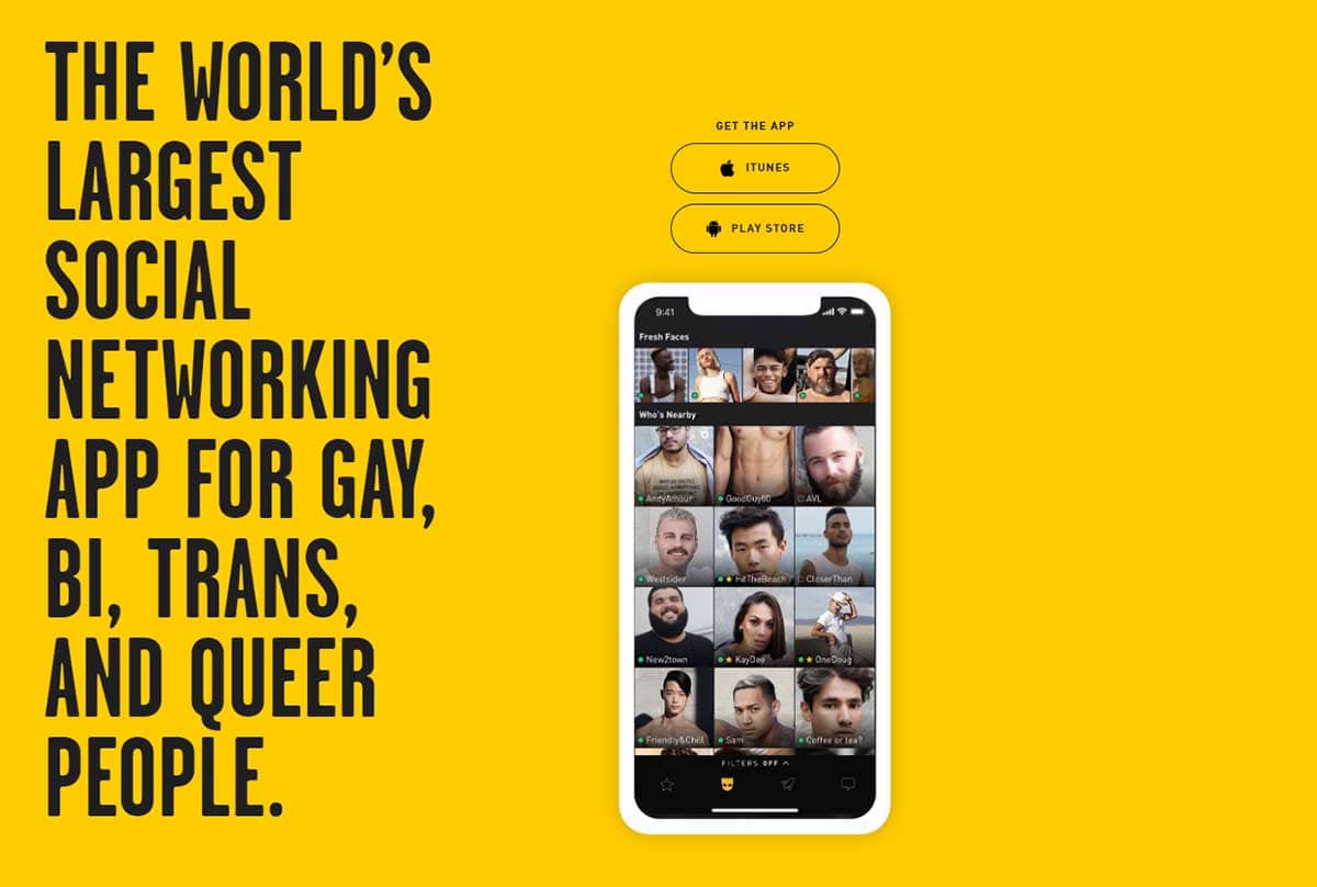 Grindr, la app de citas para personas gay, trans, bi o queer Que plan