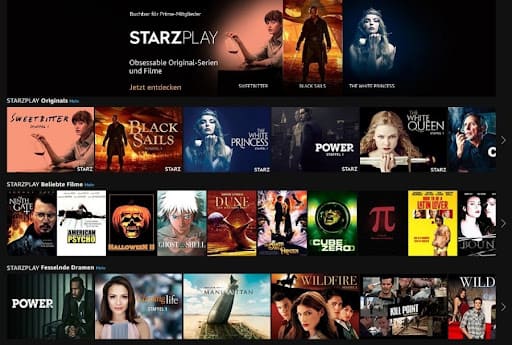 Starzplay catálogo de series/películas, y precio en México Que plan