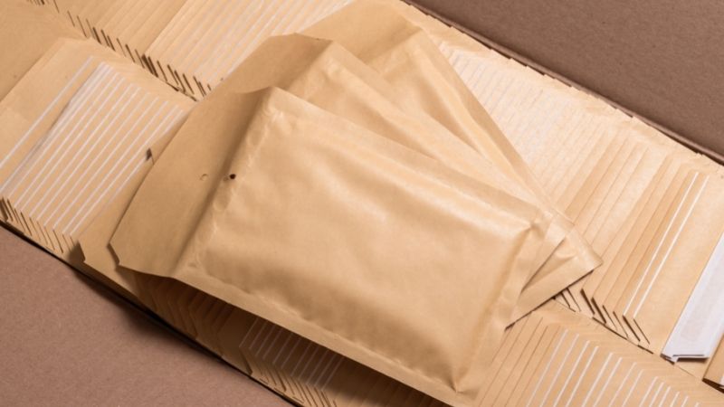 How to Send a Bubble Mailer with Stamps