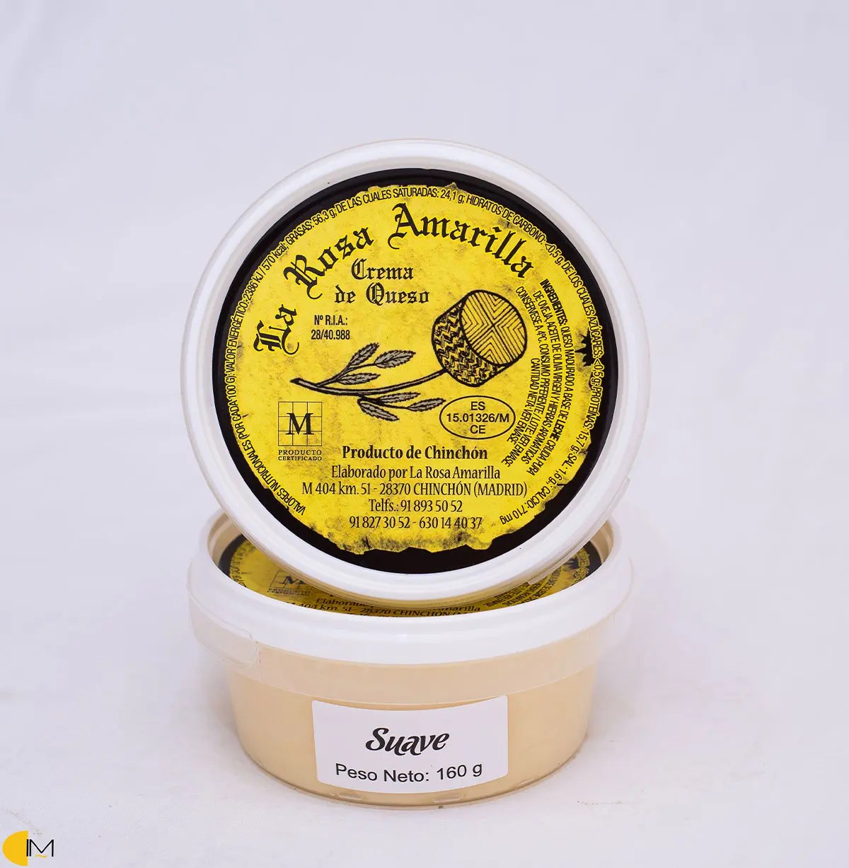 Cremas de Queso Suave Quesos La Rosa Amarilla