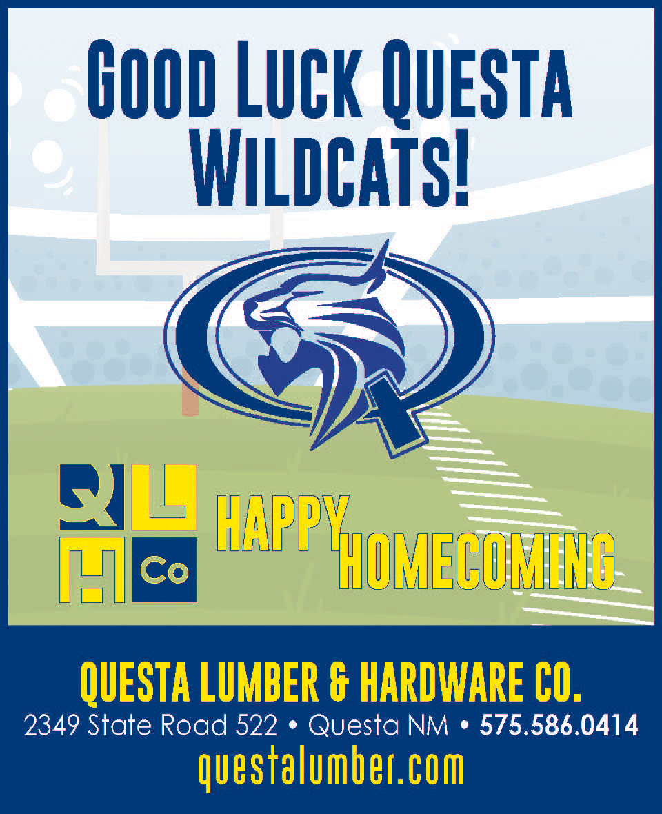 Questa Independent School District SPORTS SCHEDULE FALL 2021 Questa News