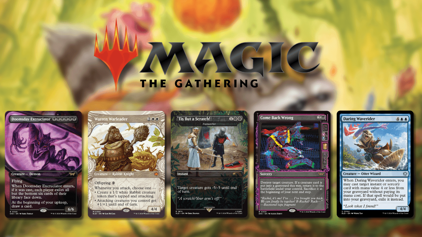 Monty Python, Bloomburrow, Duskmourn and more: Magic the Gathering is