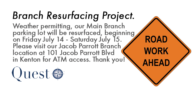 Main Branch Resurfacing Quest Federal Credit Union