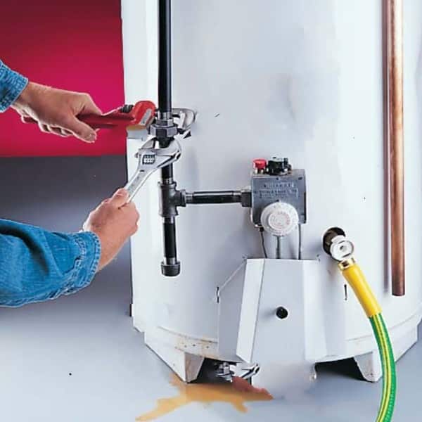 Installation d'un chauffeeau électrique (Infographie