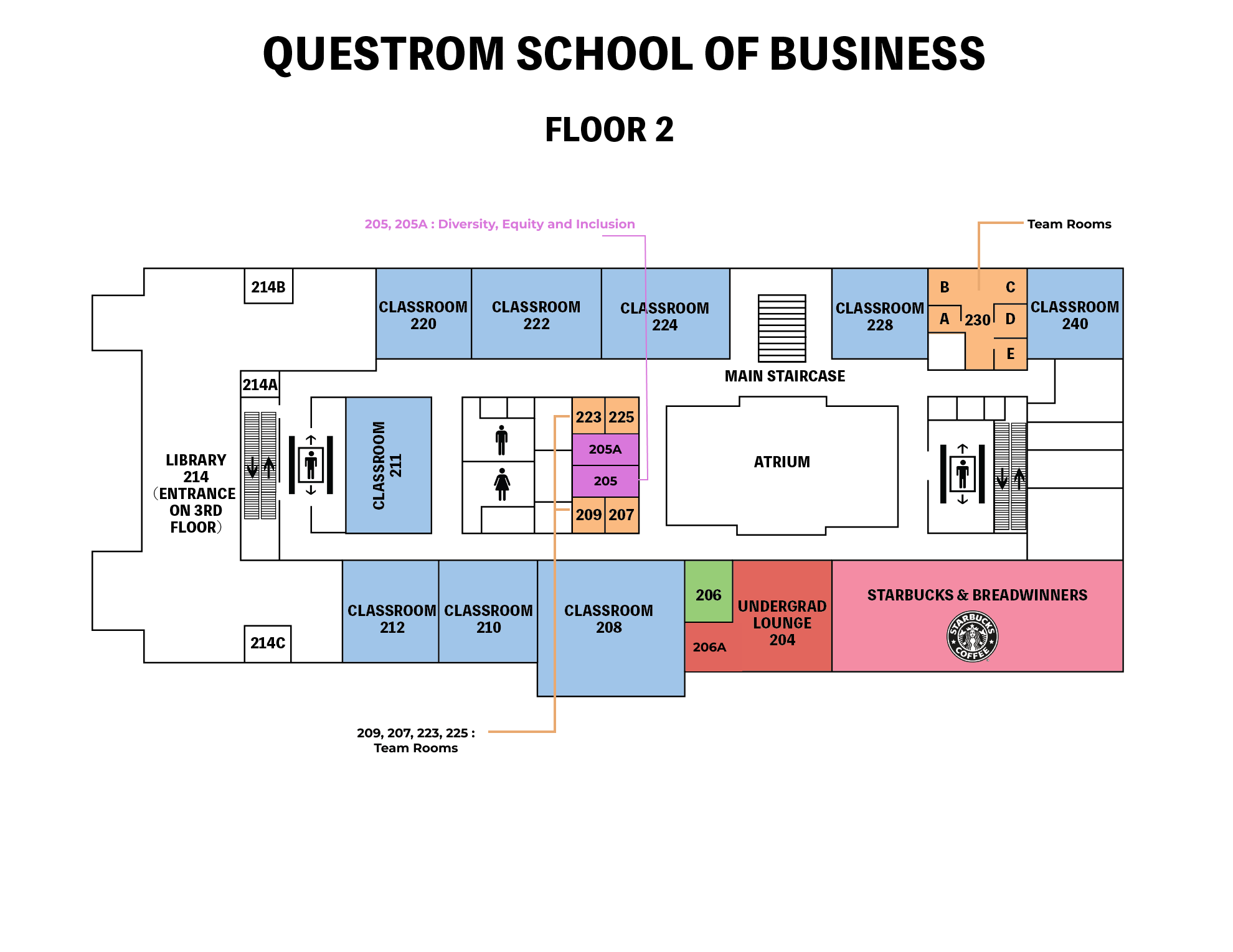 BU Questrom Maps