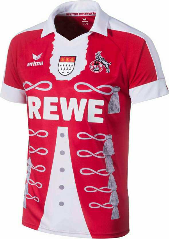Das Karnevalstrikot des 1.FC Köln Quetschkommo.de