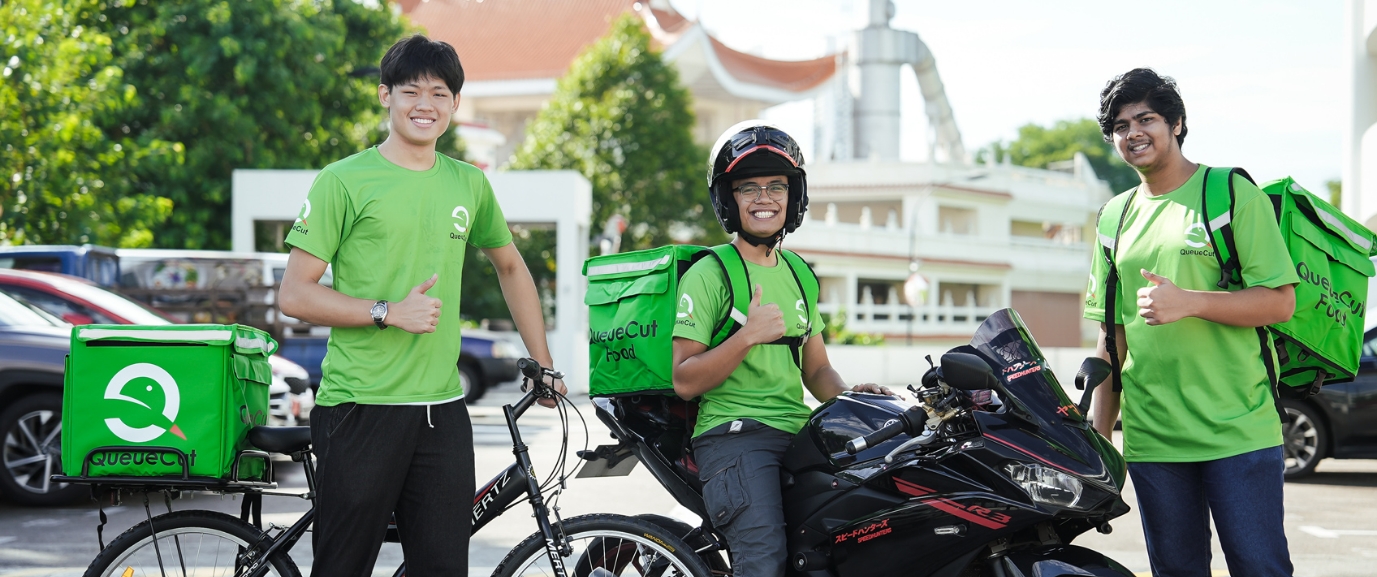 Rider QueueCut Food Delivery Singapore
