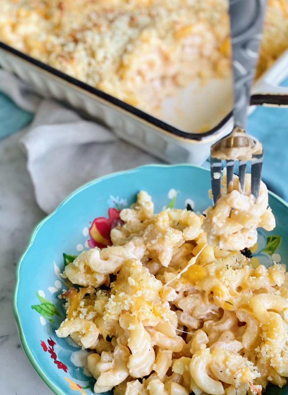 Homestyle Mac and Cheese Quiche My Grits