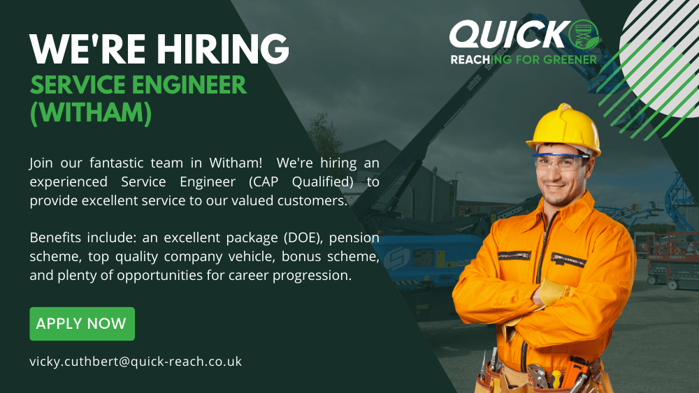 Service Engineer Witham Quick Reach