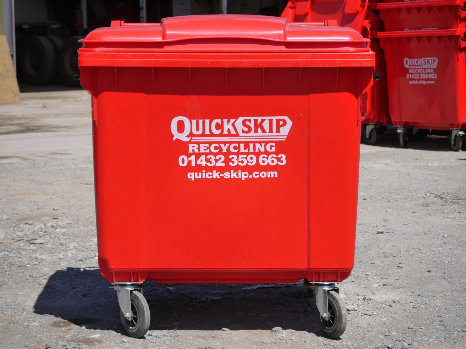 Wheelie Bin Hire Herefordshire Quickskip Hereford Limited