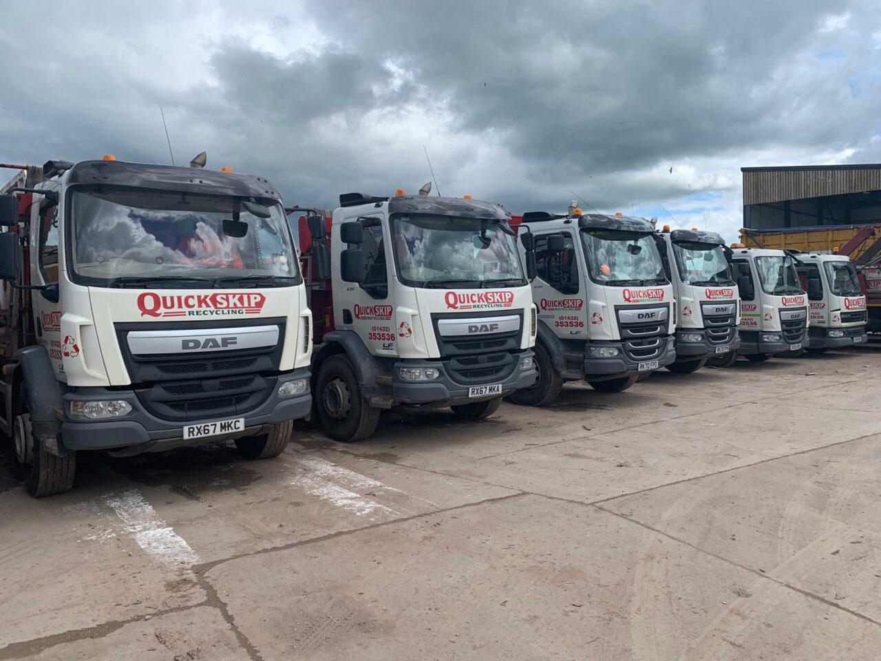 Quickskip Trade and Domestic Skip Hire Recycling waste in Hereford