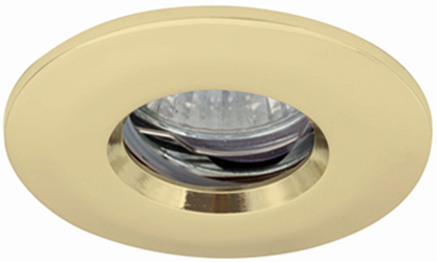 Brass IP65 bathroom downlights Quickbit