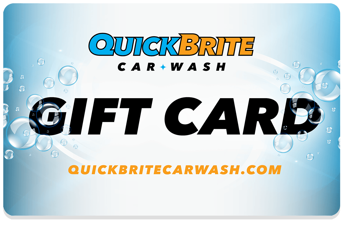 QuickBrite Car Wash Gift Card QuickBrite Car Wash Avon, Ohio
