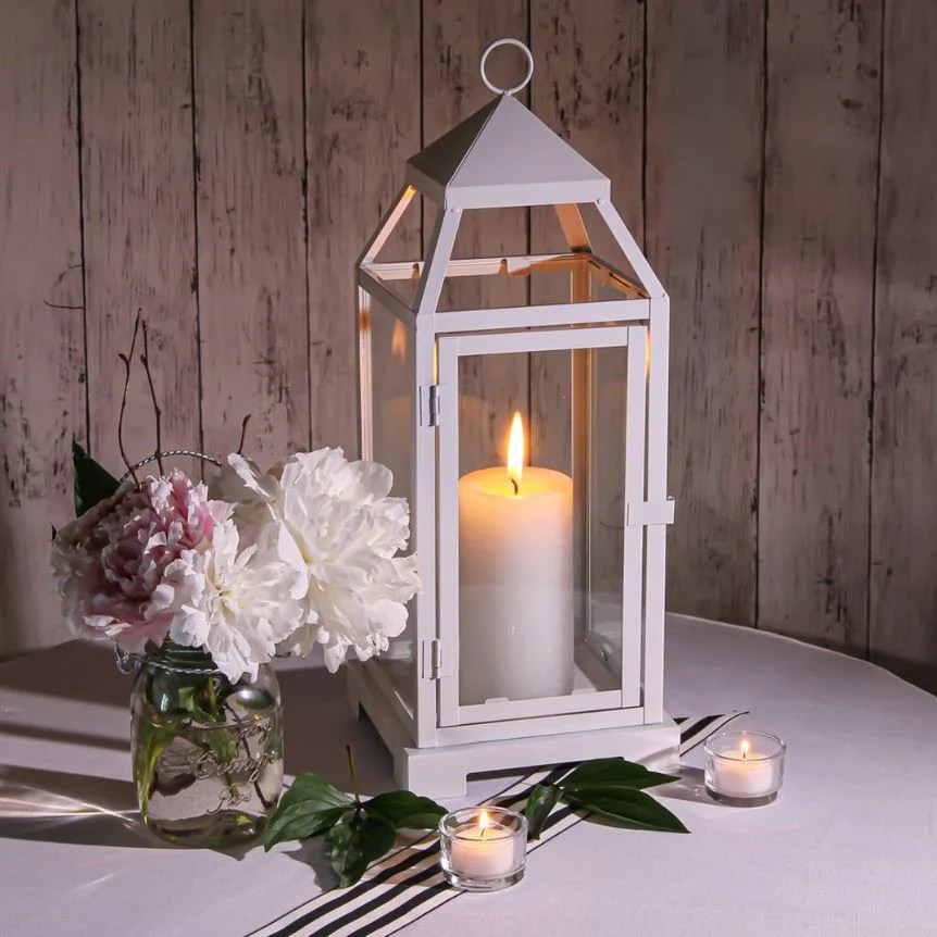 Eastland Tealight Candle Holder Set of 12 Quick Candles