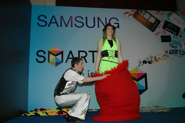 Quick Change Artists Kuwait Samsung Smart TV Launch Quick Change