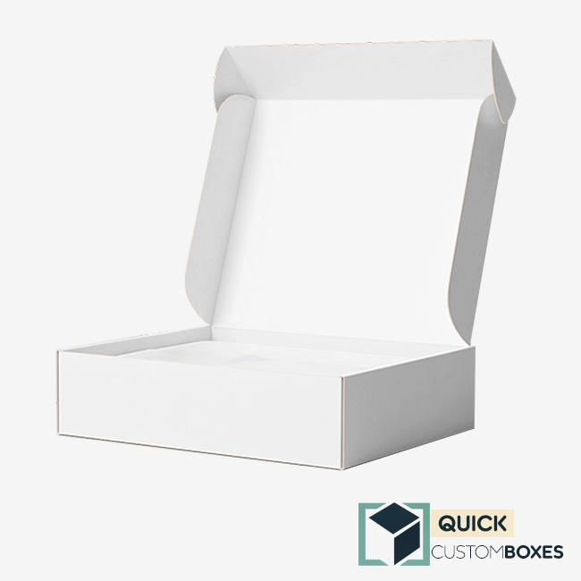 Custom White Mailer Boxes QuickCustomBoxes