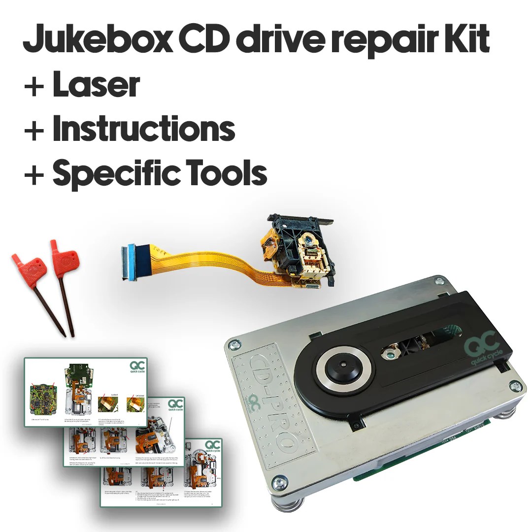 Repair Kit CD Drive Laser Wurlitzer Jukebox CD Pro Philips Quickcycle