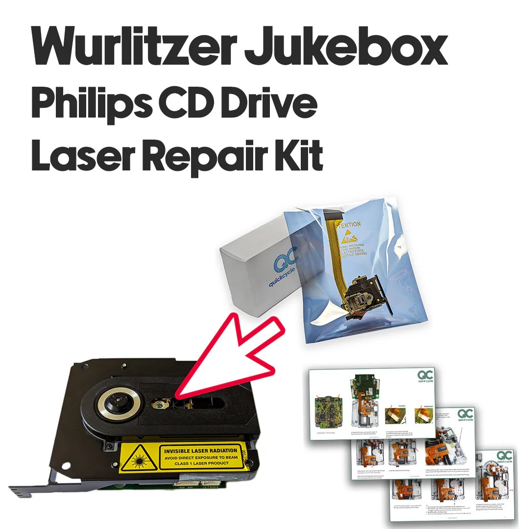 Repair Kit CD Drive Laser Wurlitzer Jukebox CD Pro Philips Quickcycle
