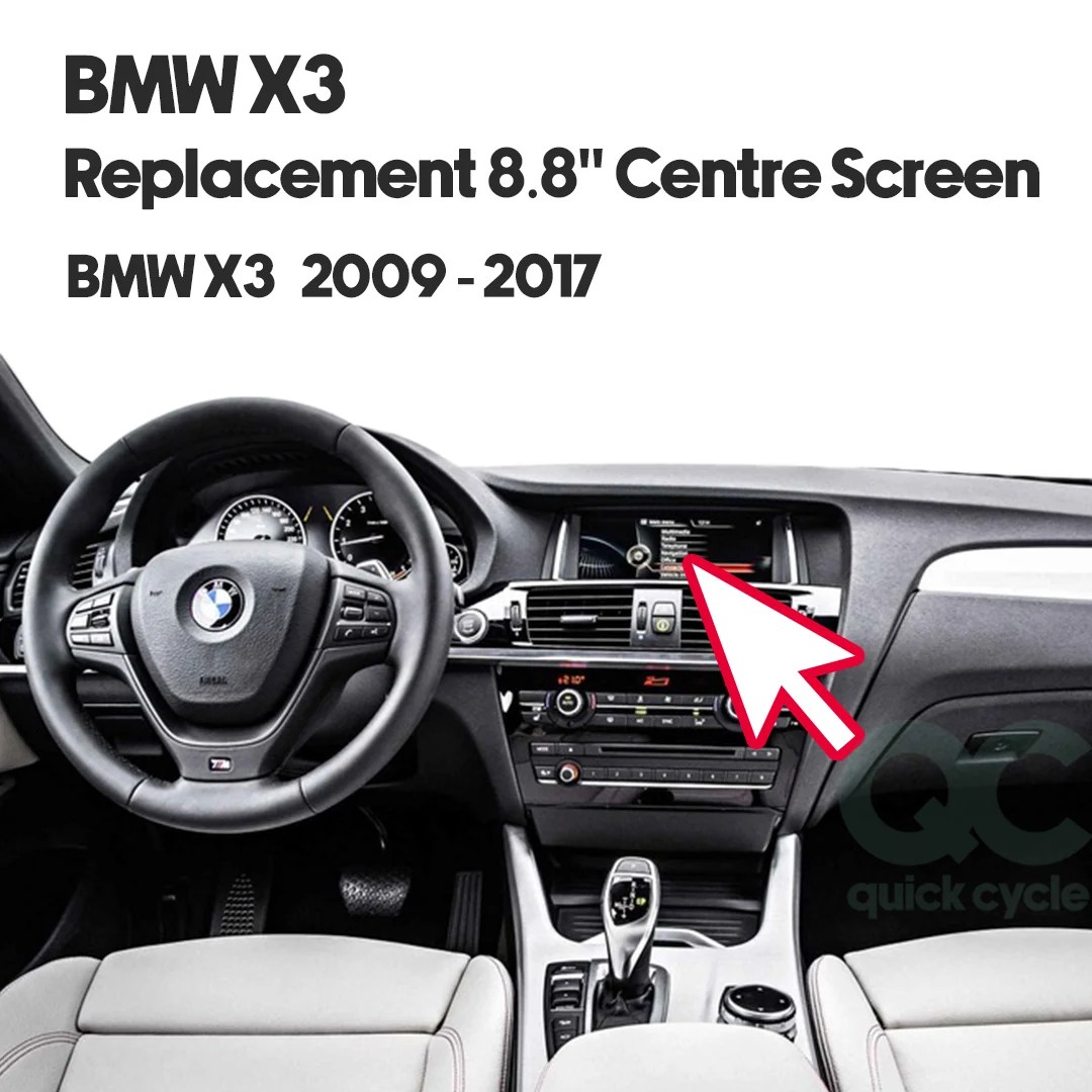 BMW X3 CID screen display part 8.8” F25 2009 2017 ALPINE AL2566 LCD NB