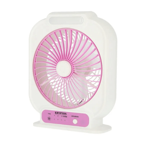 Krypton Rechargeable mini Table Fan (KNF222) Quickee