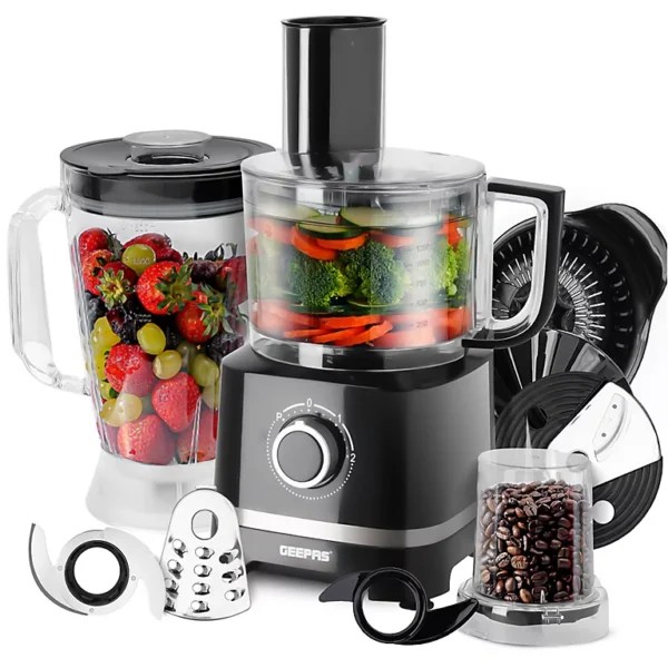 Geepas GSB5487 10 in 1 Food Processor in Sri Lanka Quickee
