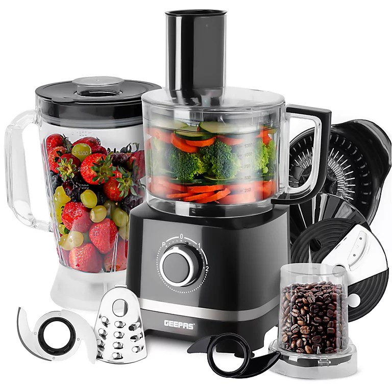 Geepas GSB5487 10 in 1 Food Processor in Sri Lanka Quickee