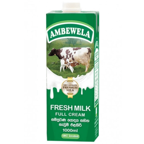 Ambewela Full Cream Fresh Milk 1L Price in Sri Lanka Quickee