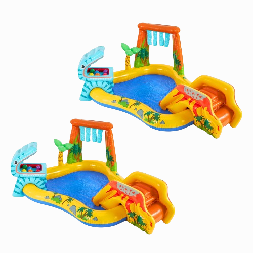 Intex Dinosaur Inflatable Play Center with Bath Tub Quickee