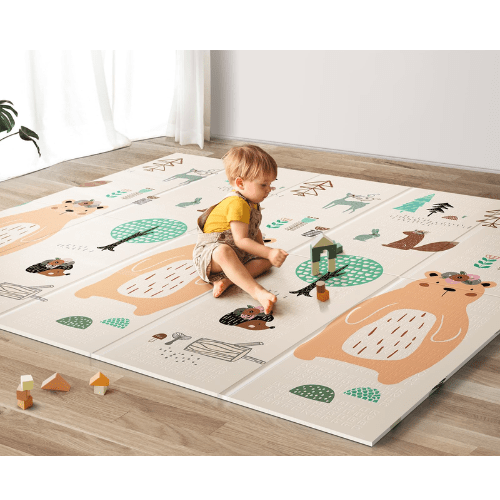 Baby Play Mat Floor Mat Foam Playmat, dirt resistant, wipe clean Non