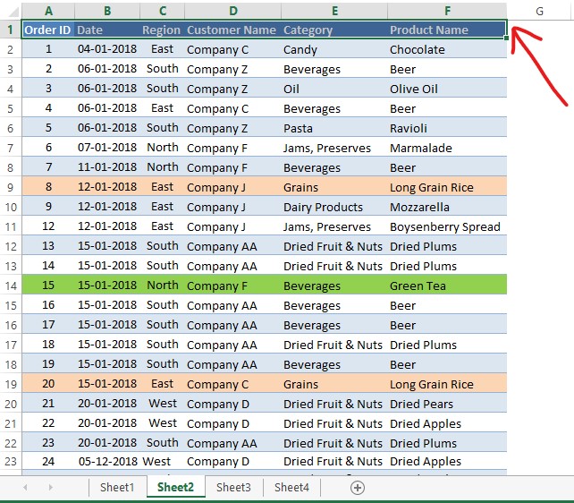 How to Pin a Row in MS Excel? QuickExcel