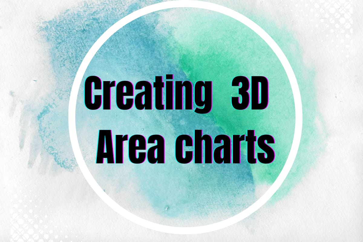 How to Create 3D Area Chart in Excel? QuickExcel
