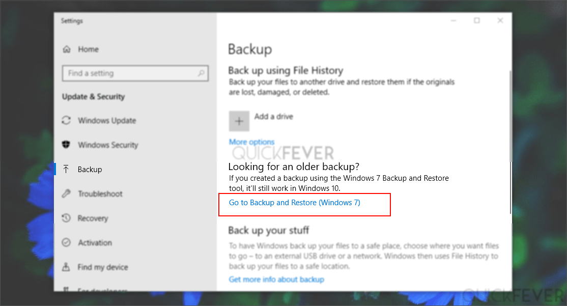 How to Backup User Profile On Windows 10