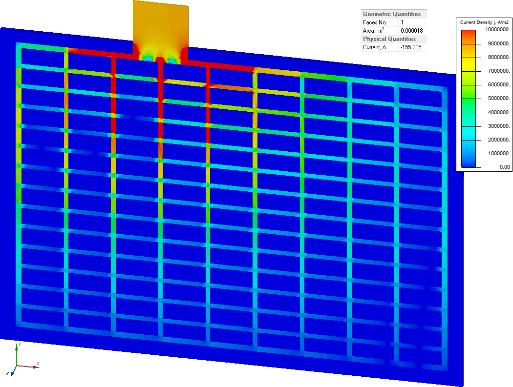 Leadacid_battery internal resistance QuickField FEA Software