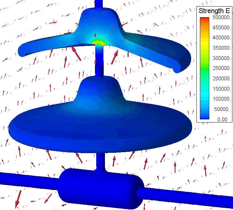 Suspension insulator QuickField FEA Software