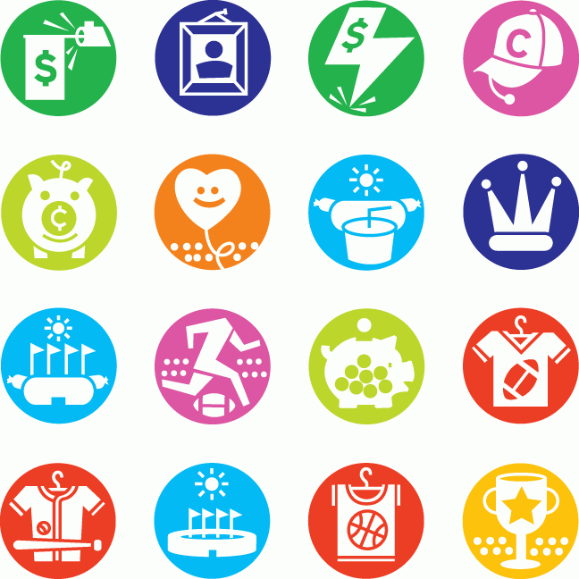 ESPN Baseball icons QuickHoney