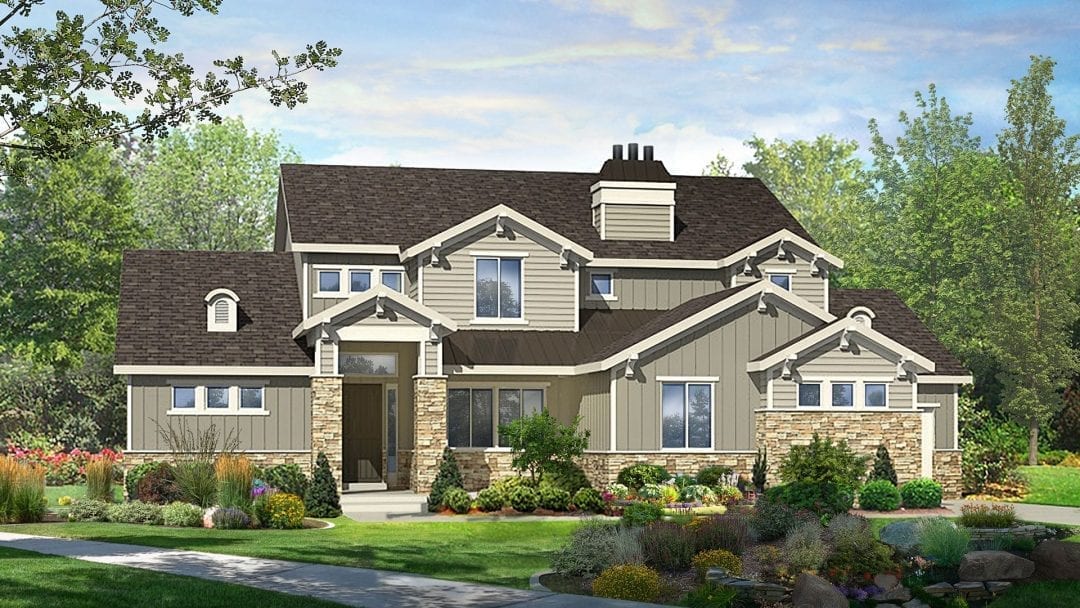 Grays Harbor Two Story House Plan