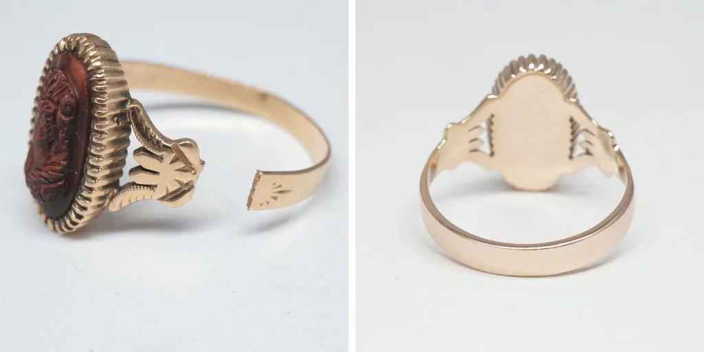 Fixing a Bent Ring Ring Reshaping vs. Ring Shank Repair