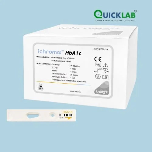 I Chroma HbA1c 25 Test Kit Pack Quicklab Services Private Limited