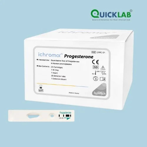 I Chroma Progesterone 25 Test Kit Pack Quicklab Services Private