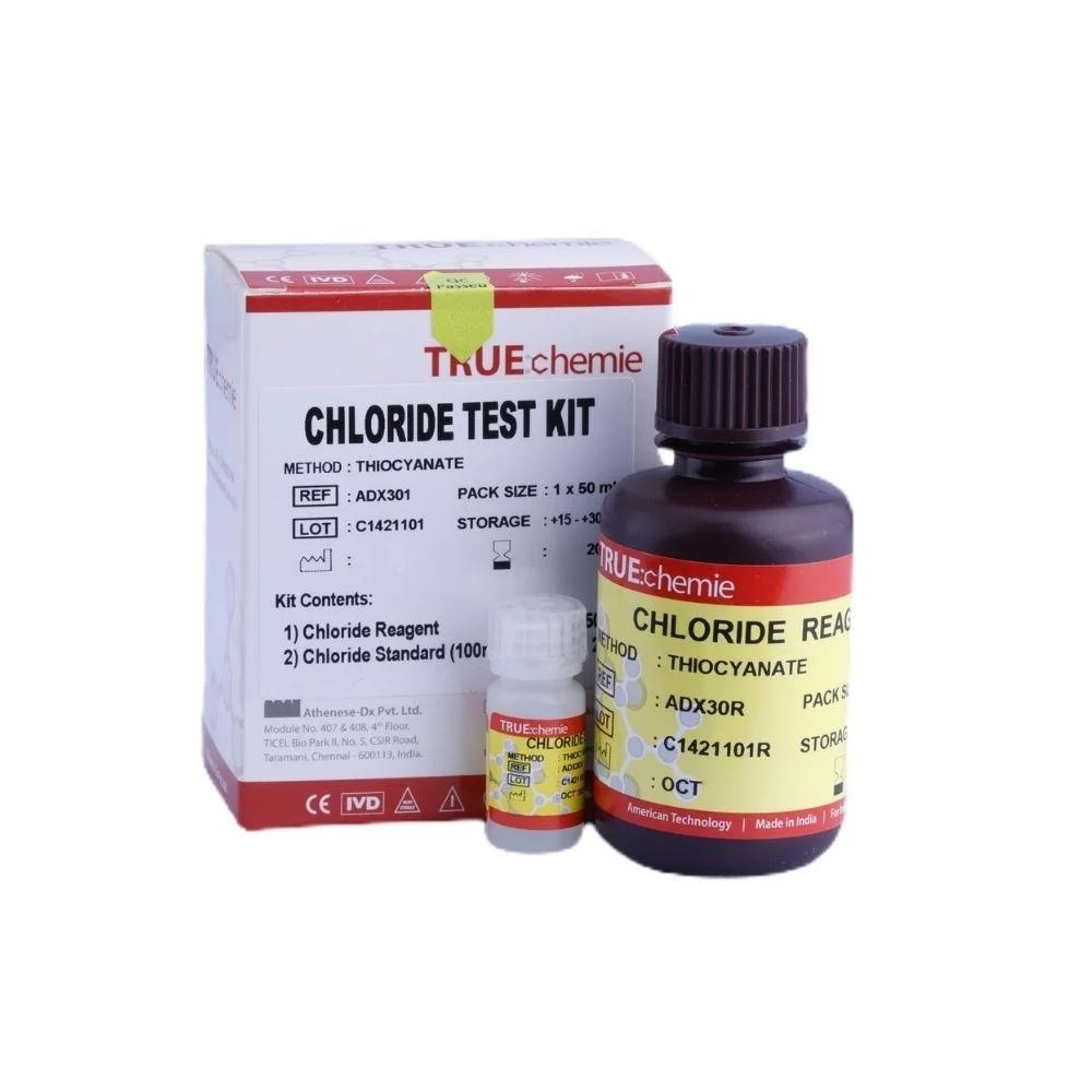 Accurate Chloride Test Kit Liquid Stable Chloride Test Kit