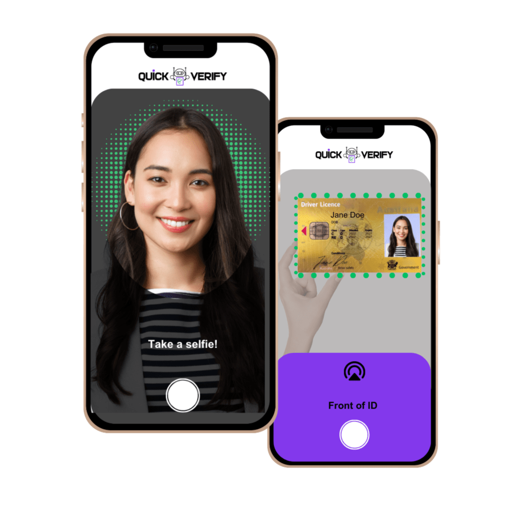 Quick Verify Bank grade biometrics and ID verification!