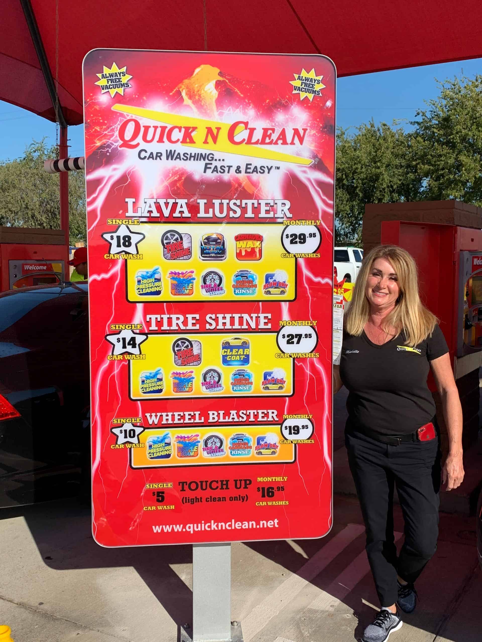 Quick N Clean Car Wash 5525 Denton HWY, Haltom City, TX 76148