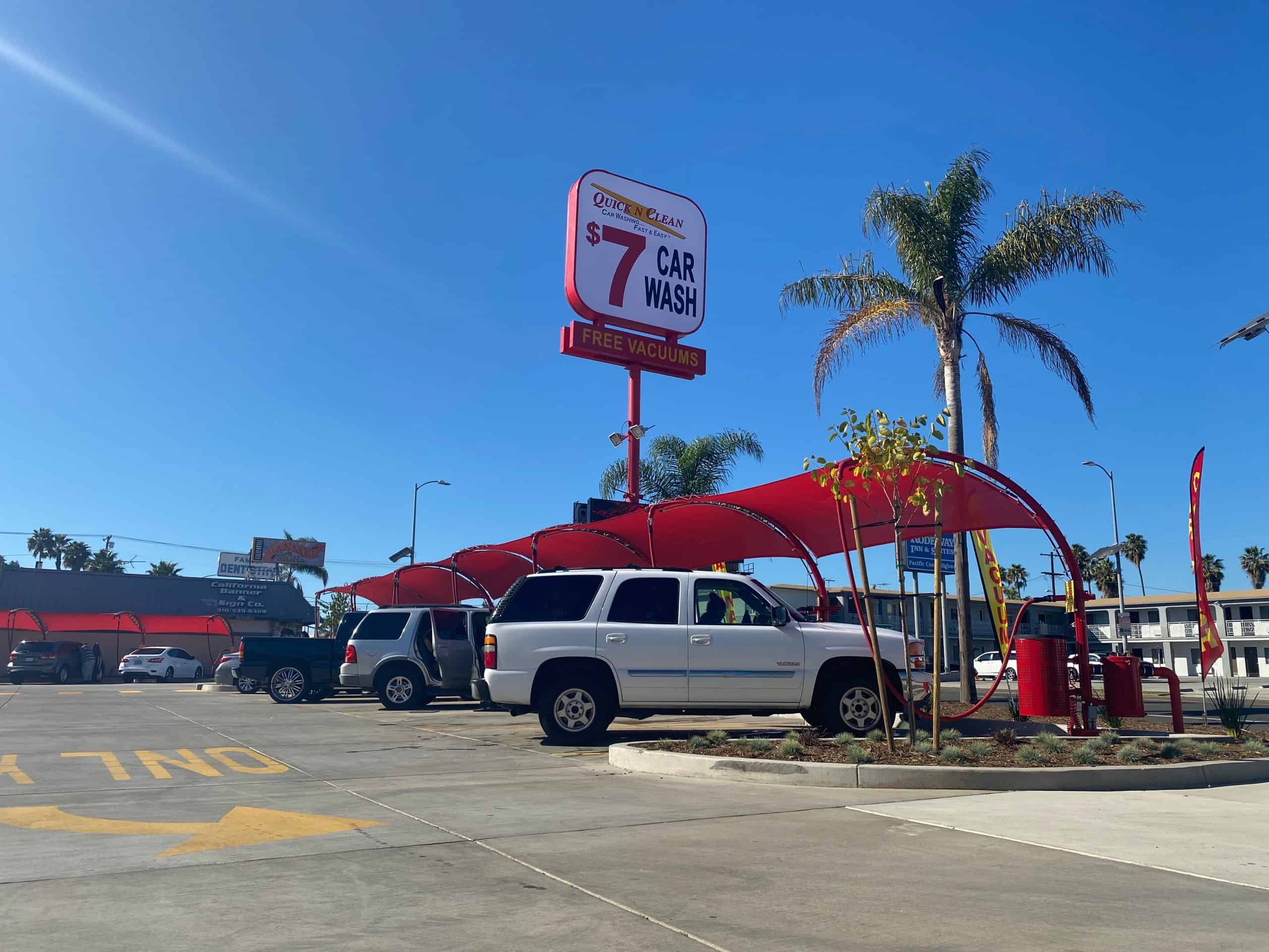 Quick N Clean Car Wash 1662 Pacific Coast Hwy, Harbor City, CA 90710